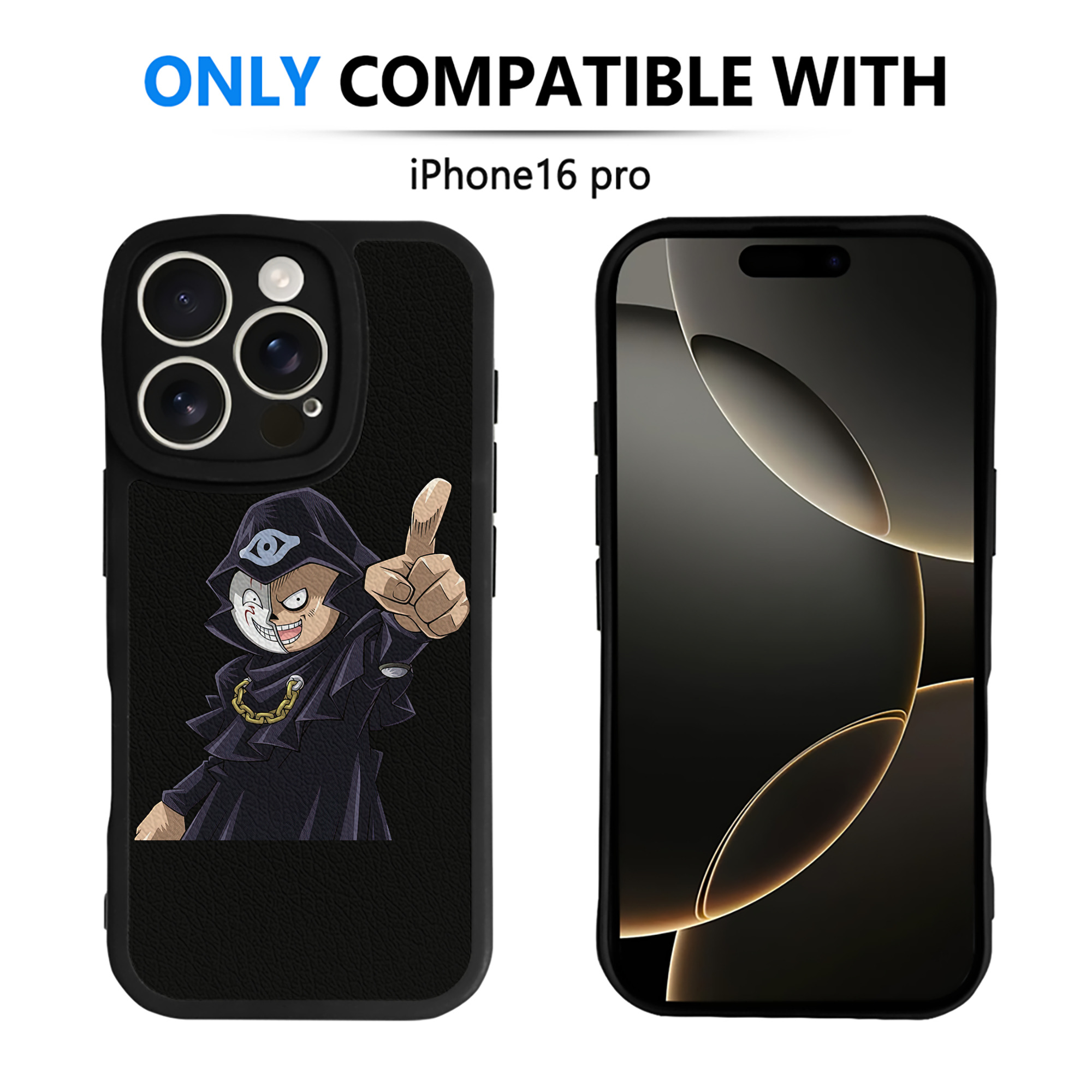 遊☆戯☆王 Yu-Gi-Oh! 【iPhone 16シリーズ対応】シリコンスマホケース（レザー調） 材質：シリコン